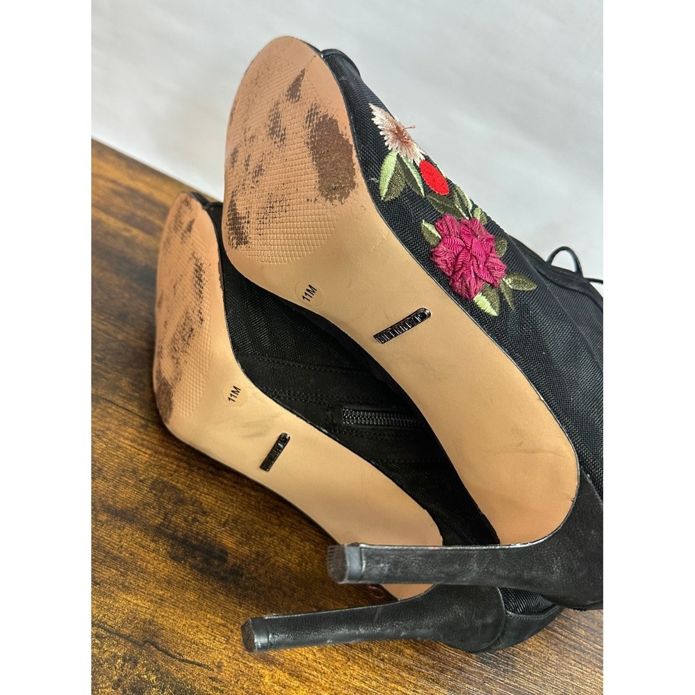 Bundle Lot of 3 High Heels Stilleto Shoes Mixed Lot Variety Floral Snake Size 11 - Picture 6 of 16